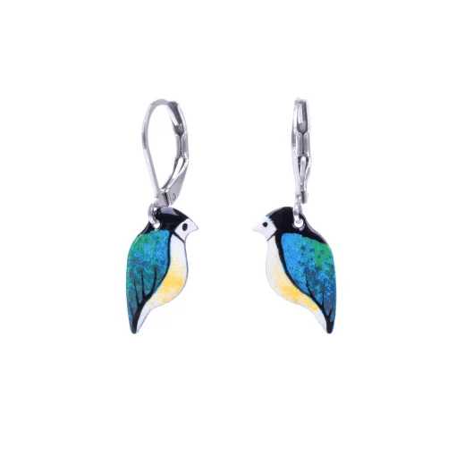 náušnice visací Sýkorky